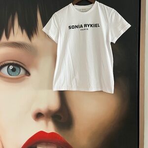 Sonia Rykiel paris white t-shirt
